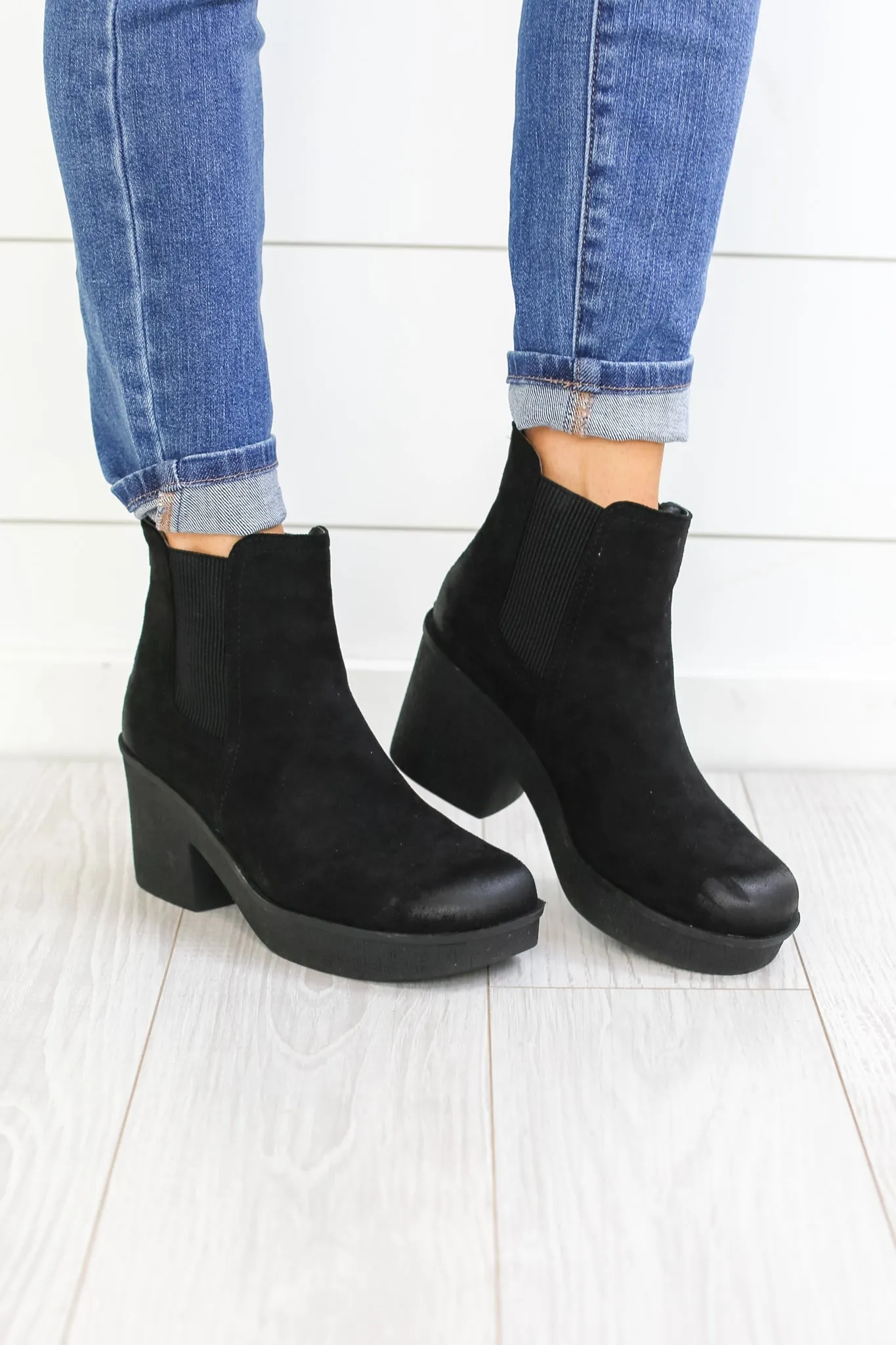 Madd Chunky Heel Boots - 2 Colors