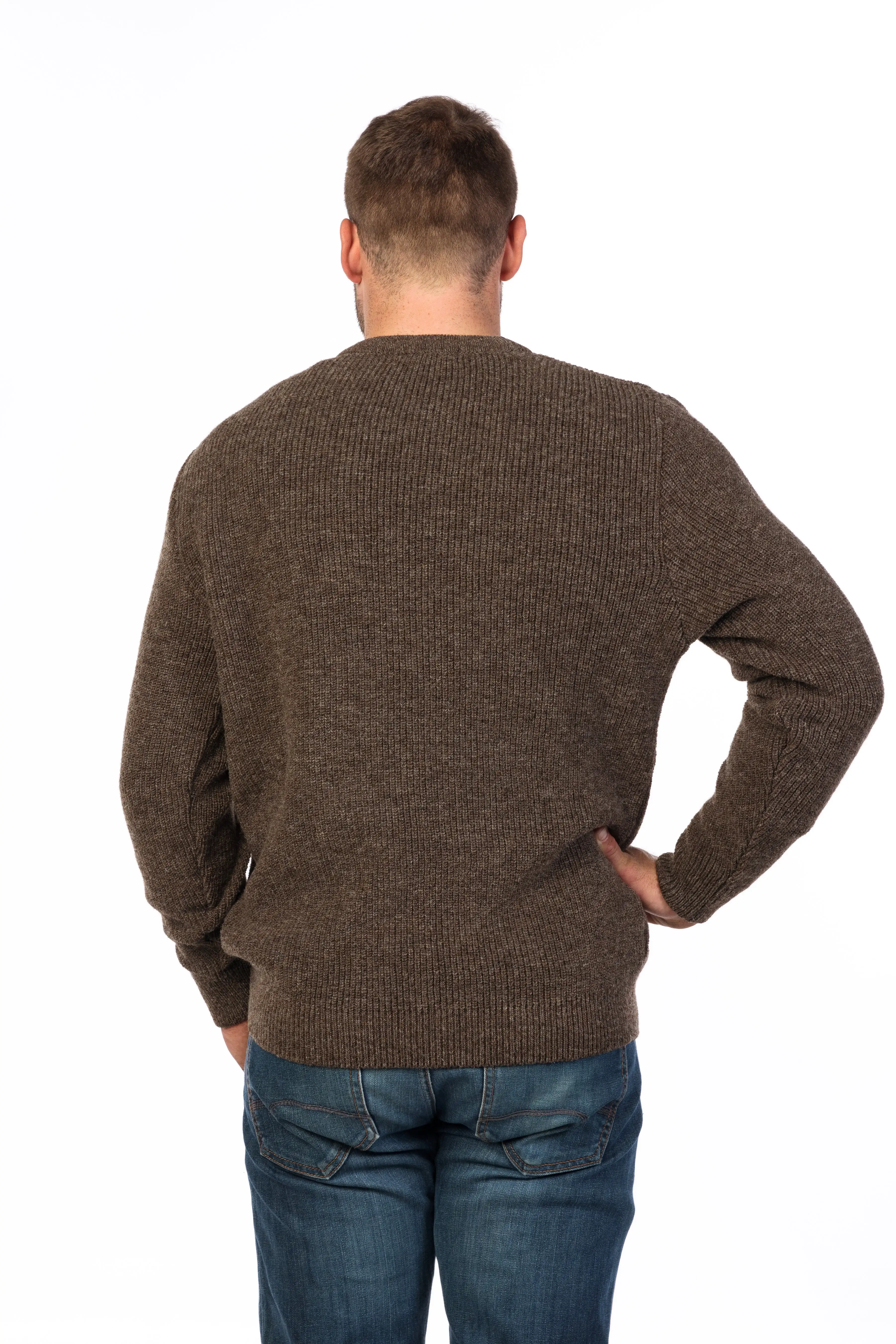 Mens Backyard Fisherman Sweater