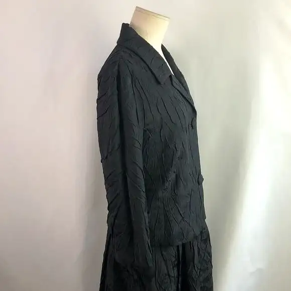 MichaelKorsNWT Black Brocade Dress with Jacket