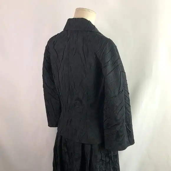 MichaelKorsNWT Black Brocade Dress with Jacket