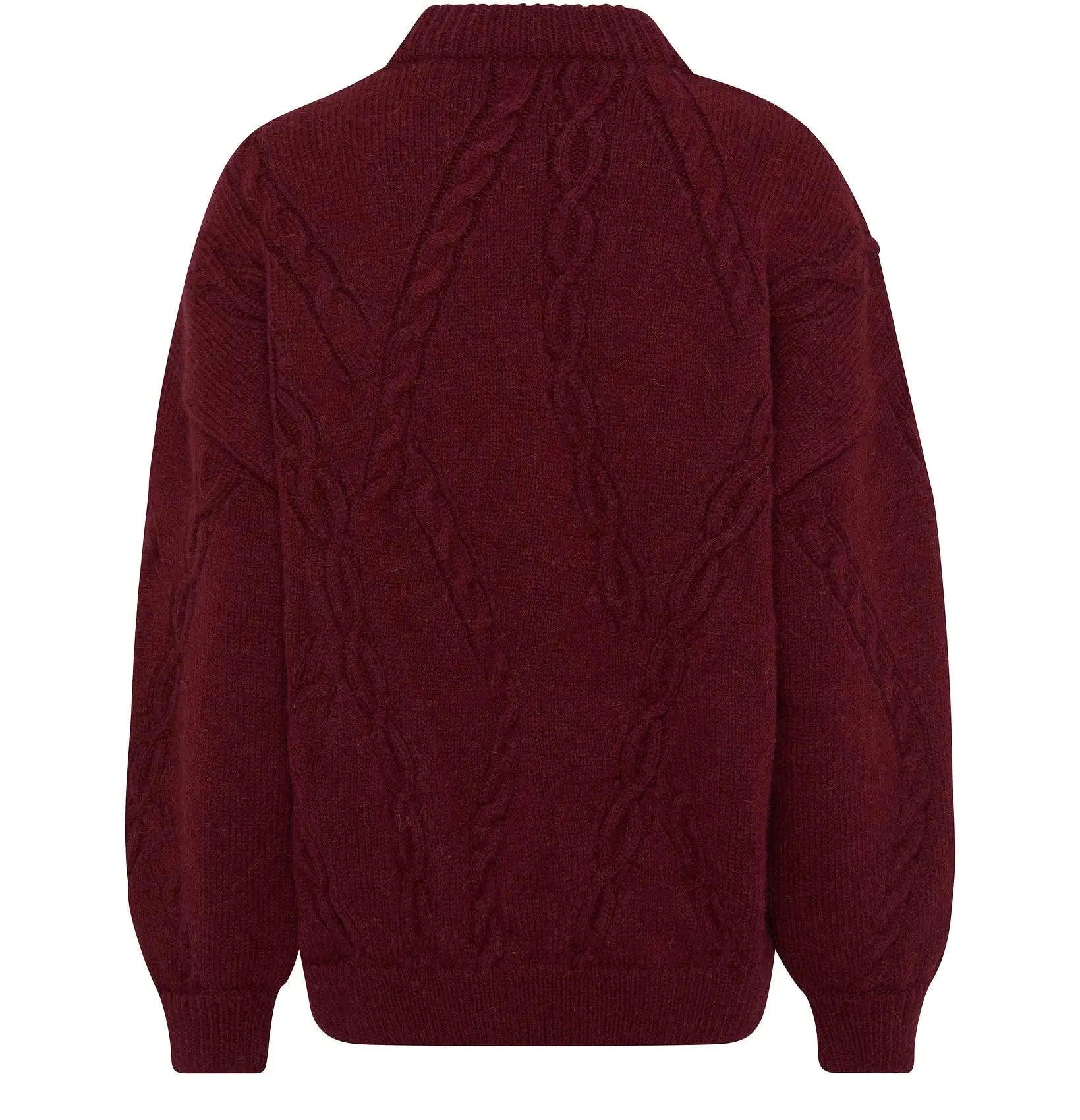 Mike Sweater - Burgundy