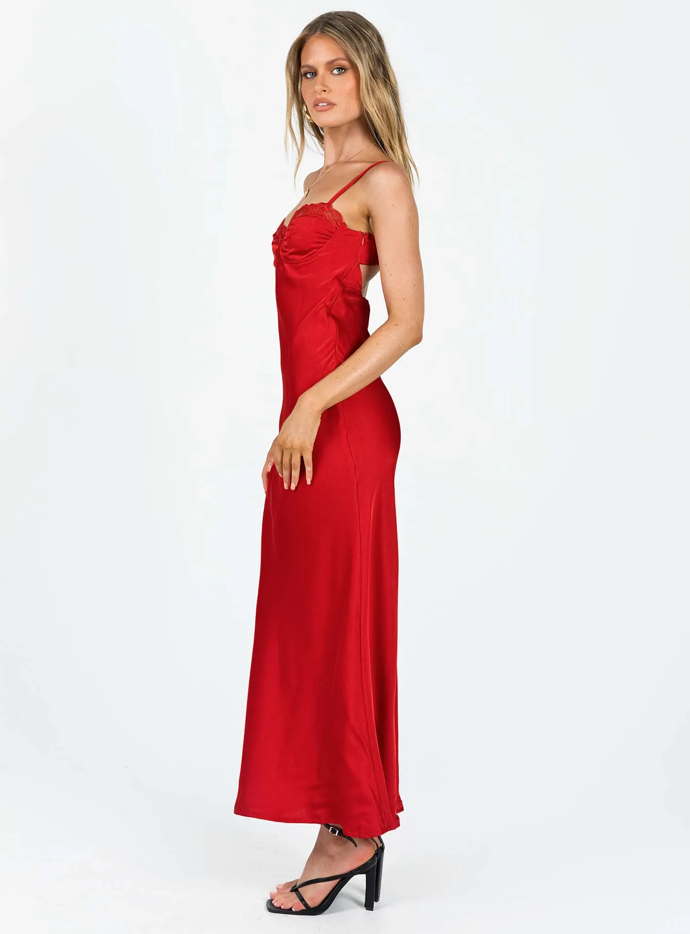 Moniz Maxi Dress Red