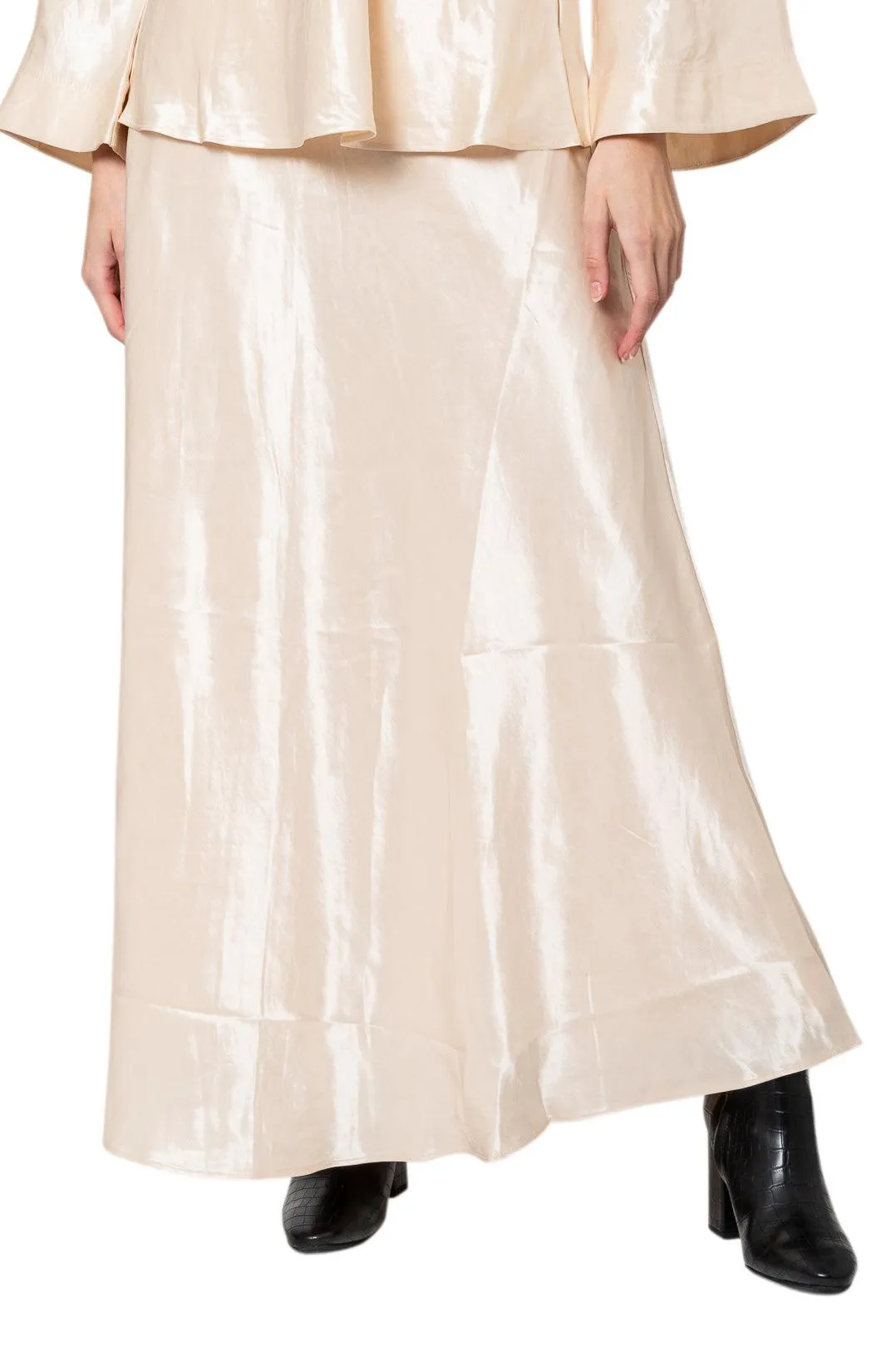 Moonglade bias maxi skirt