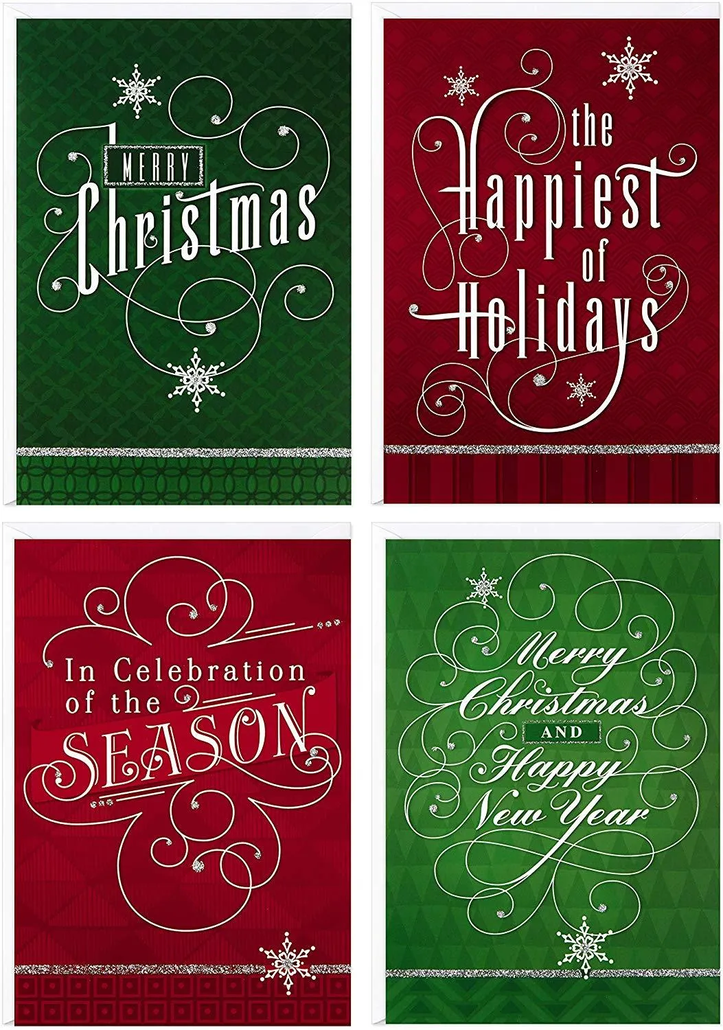 New Beautiful Christmas Cards Boxed Assortment