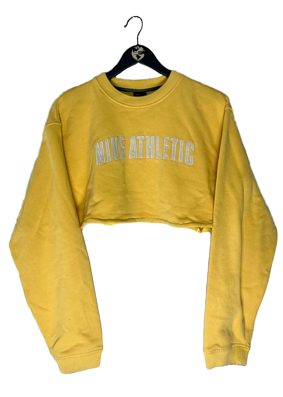 Nike Cropped Spellout Sweater M