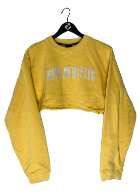 Nike Cropped Spellout Sweater M