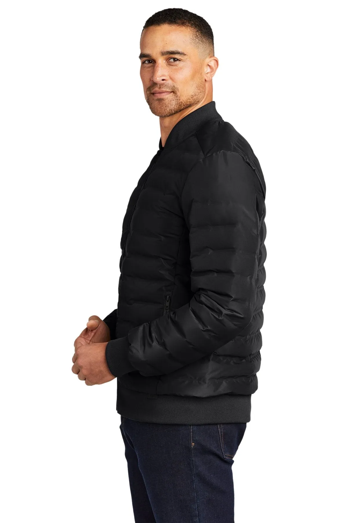 OGIO Street Puffy Full-Zip Jacket OG753 Blacktop