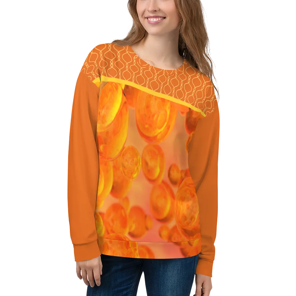 Orange Plasma Sweatshirt