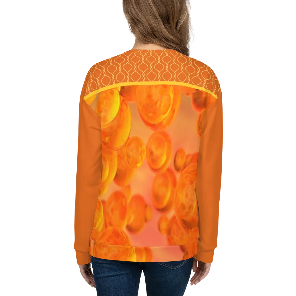 Orange Plasma Sweatshirt