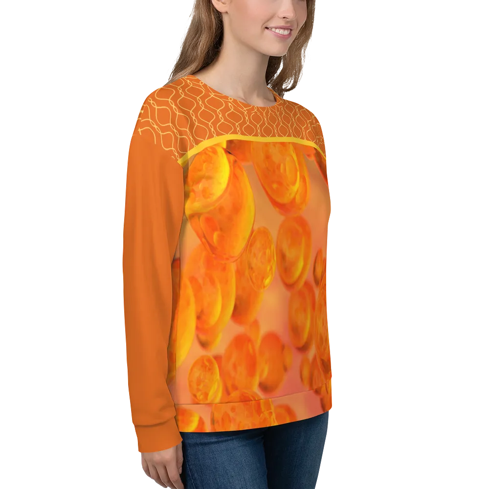 Orange Plasma Sweatshirt