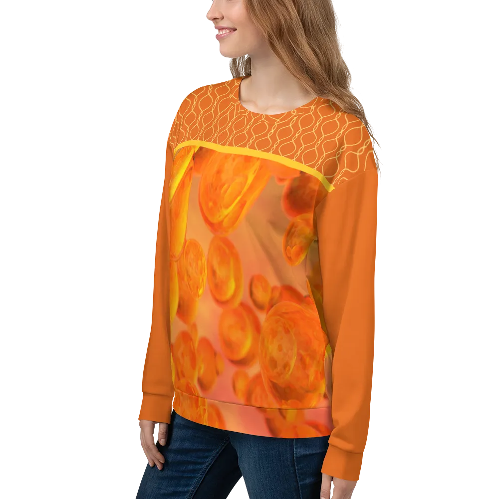 Orange Plasma Sweatshirt