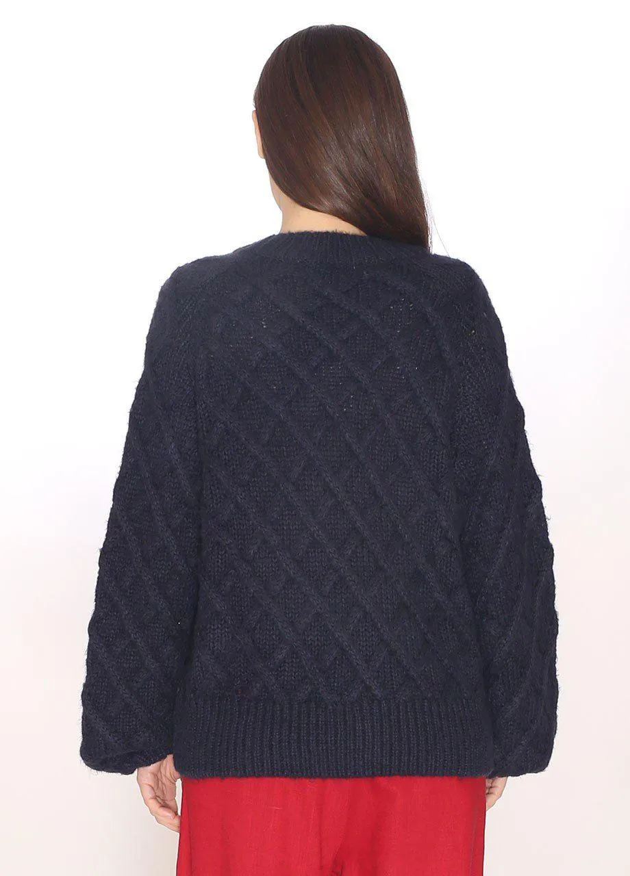 Pepaloves Diamonds Sweater in Blue