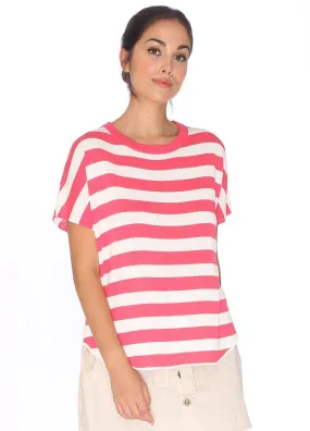 Pepaloves Stripe Sweater in Pink