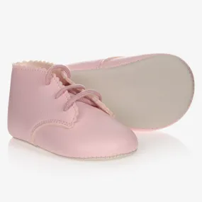 Pink Pre-Walker Boots