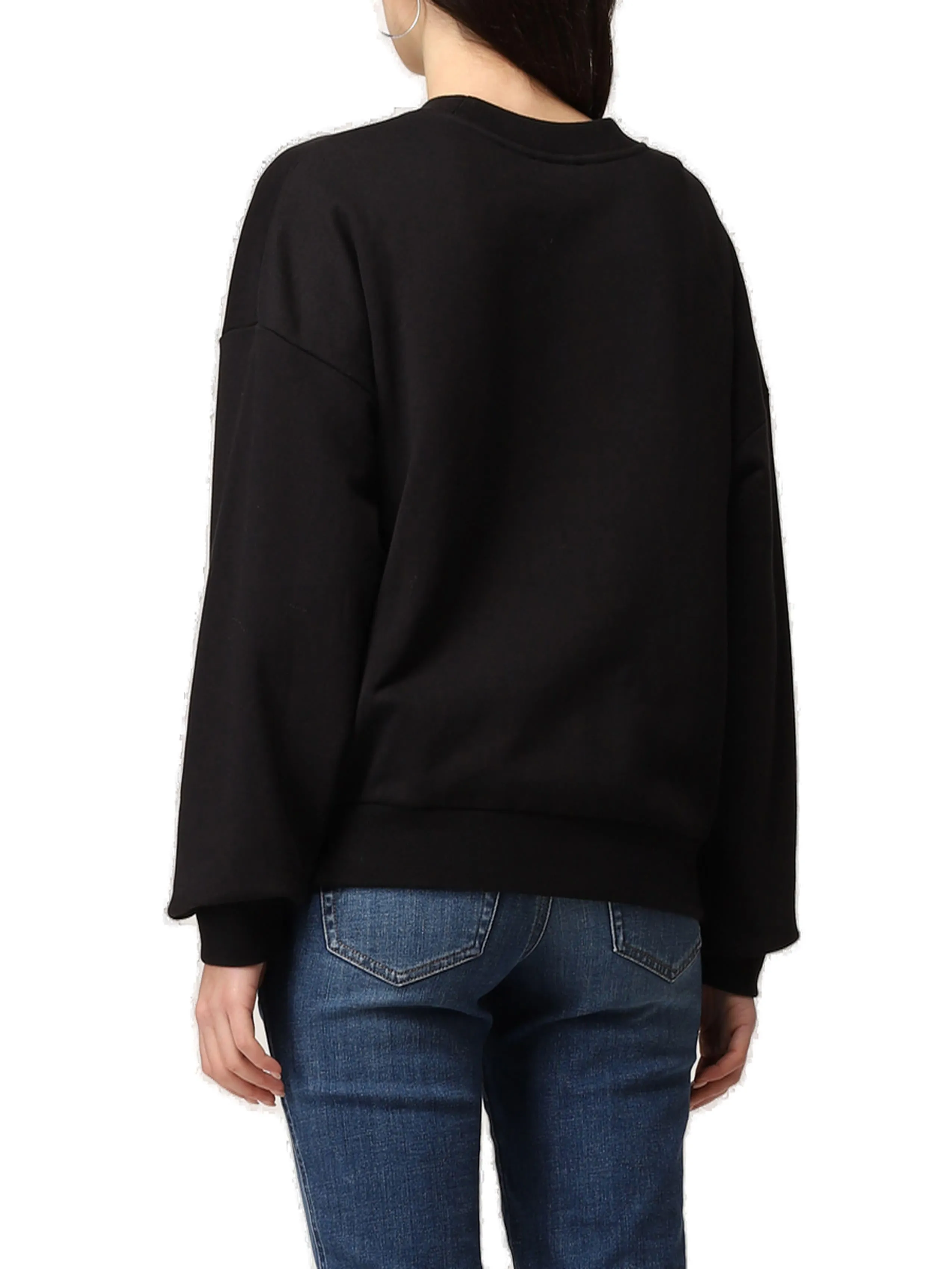 Pinko Bead Embroidered Crewneck Sweater