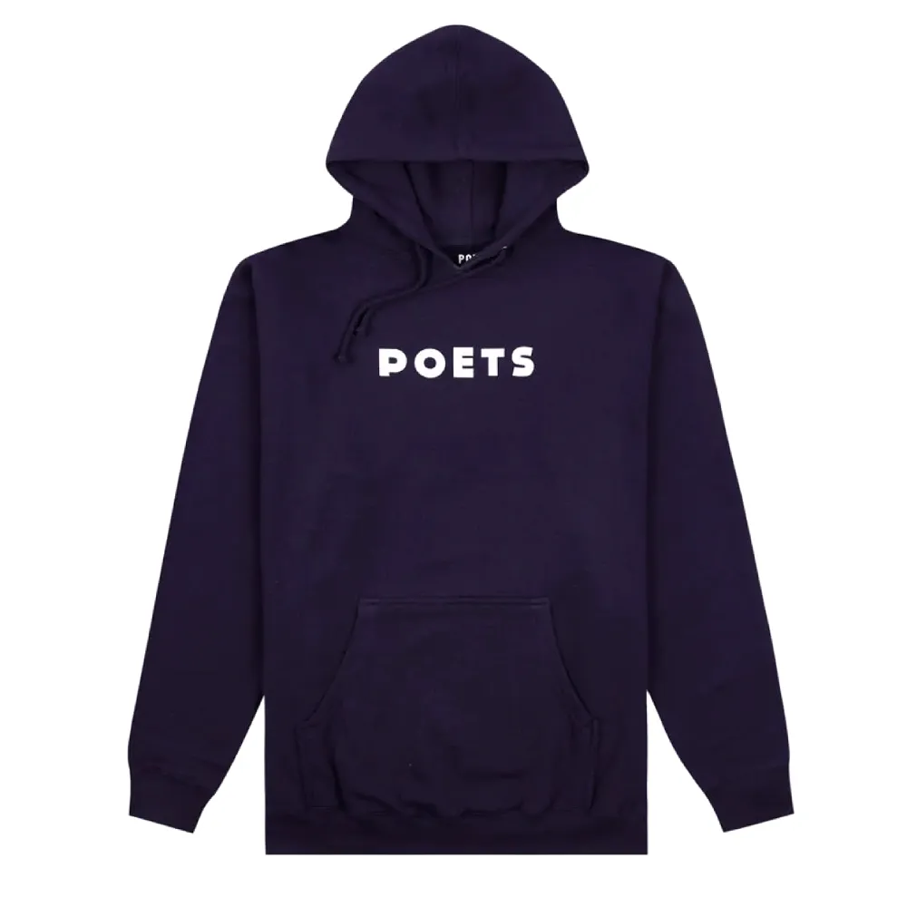 Poets Base Hoodie Navy Blue