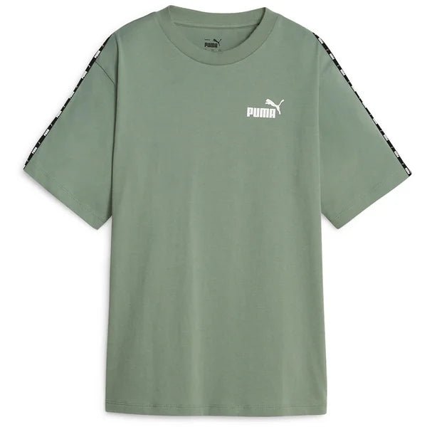 PUMA WOMEN'S ESS TAPE GREEN TEE