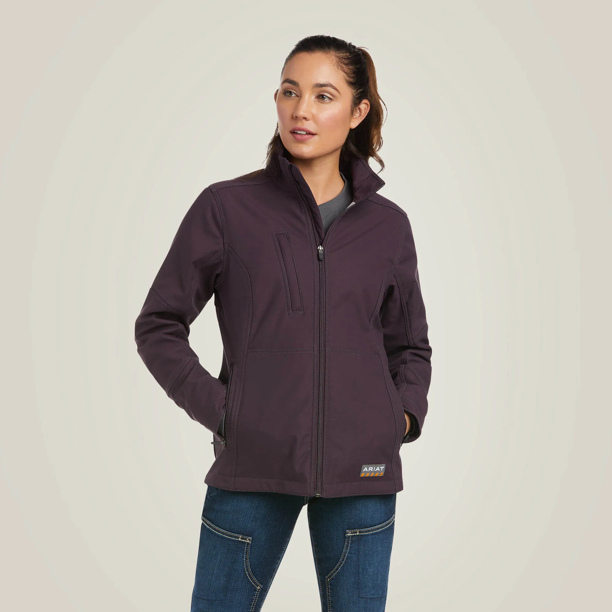 Rebar Stretch Canvas Softshell Jacket