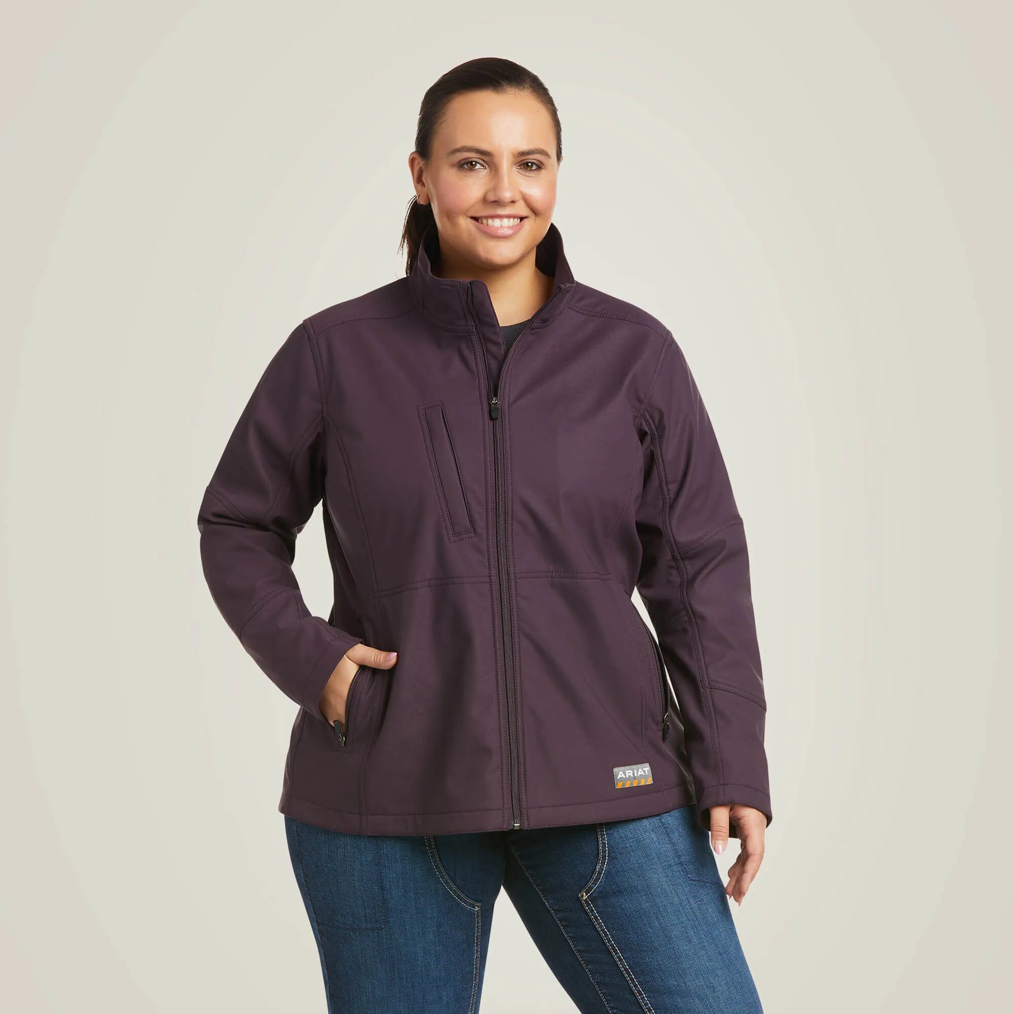 Rebar Stretch Canvas Softshell Jacket