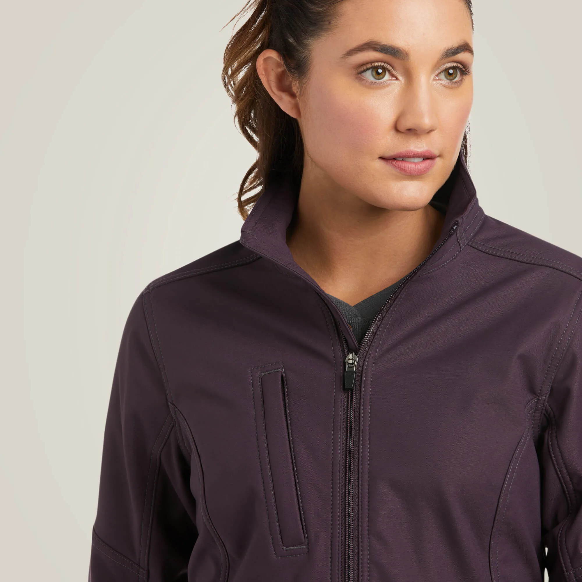 Rebar Stretch Canvas Softshell Jacket