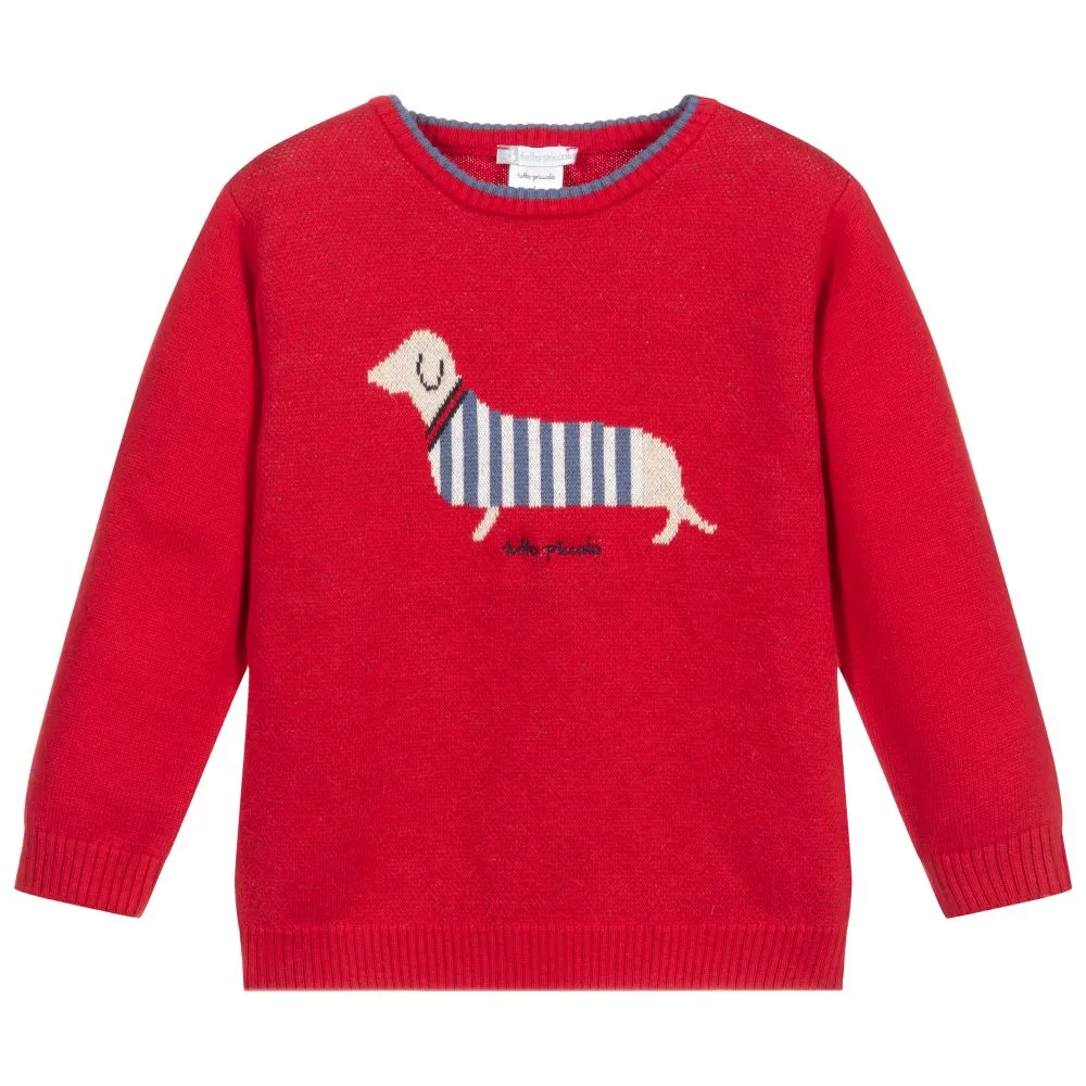 Red Sausage Dog Sweater