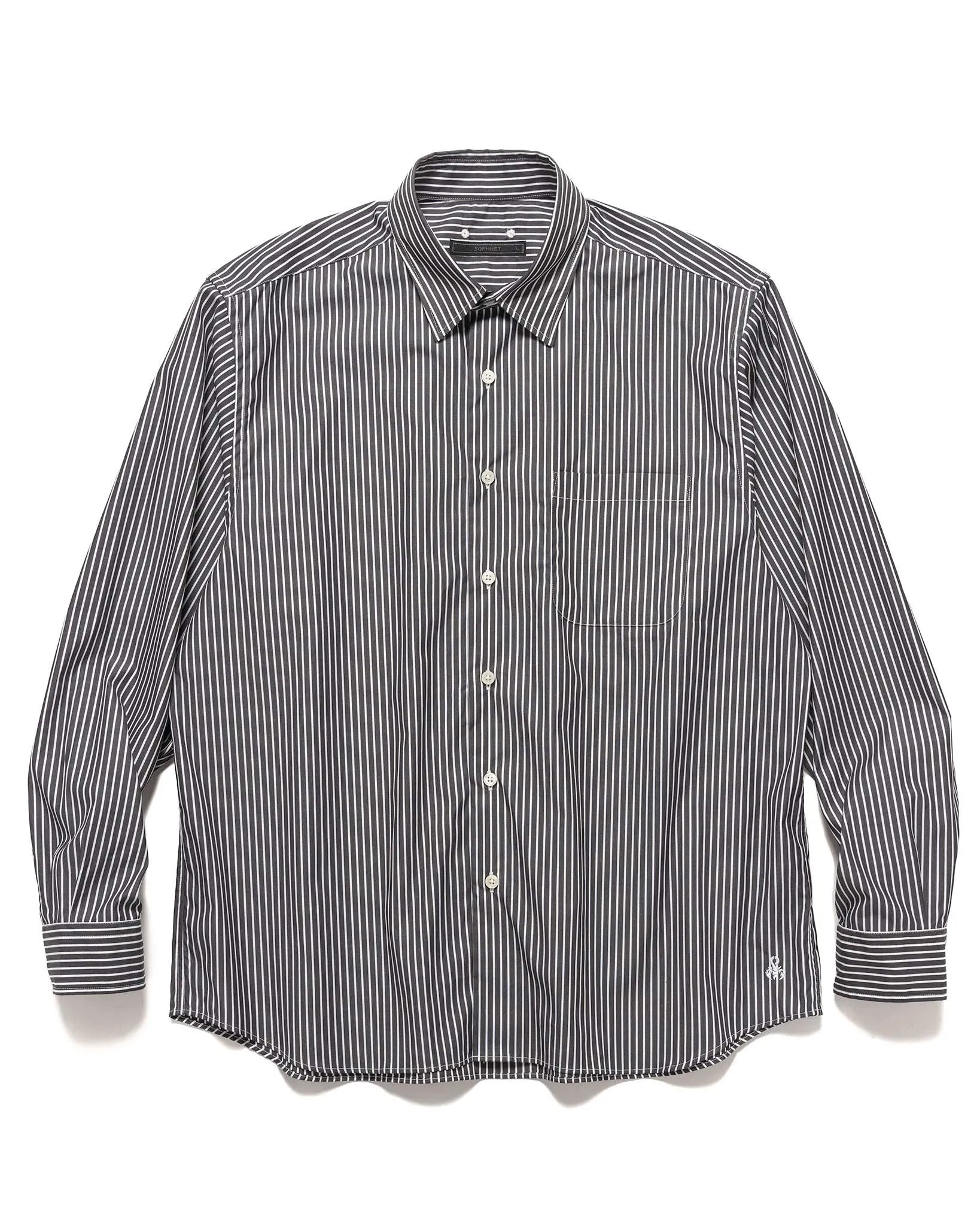 Regular Collar Shirt Black