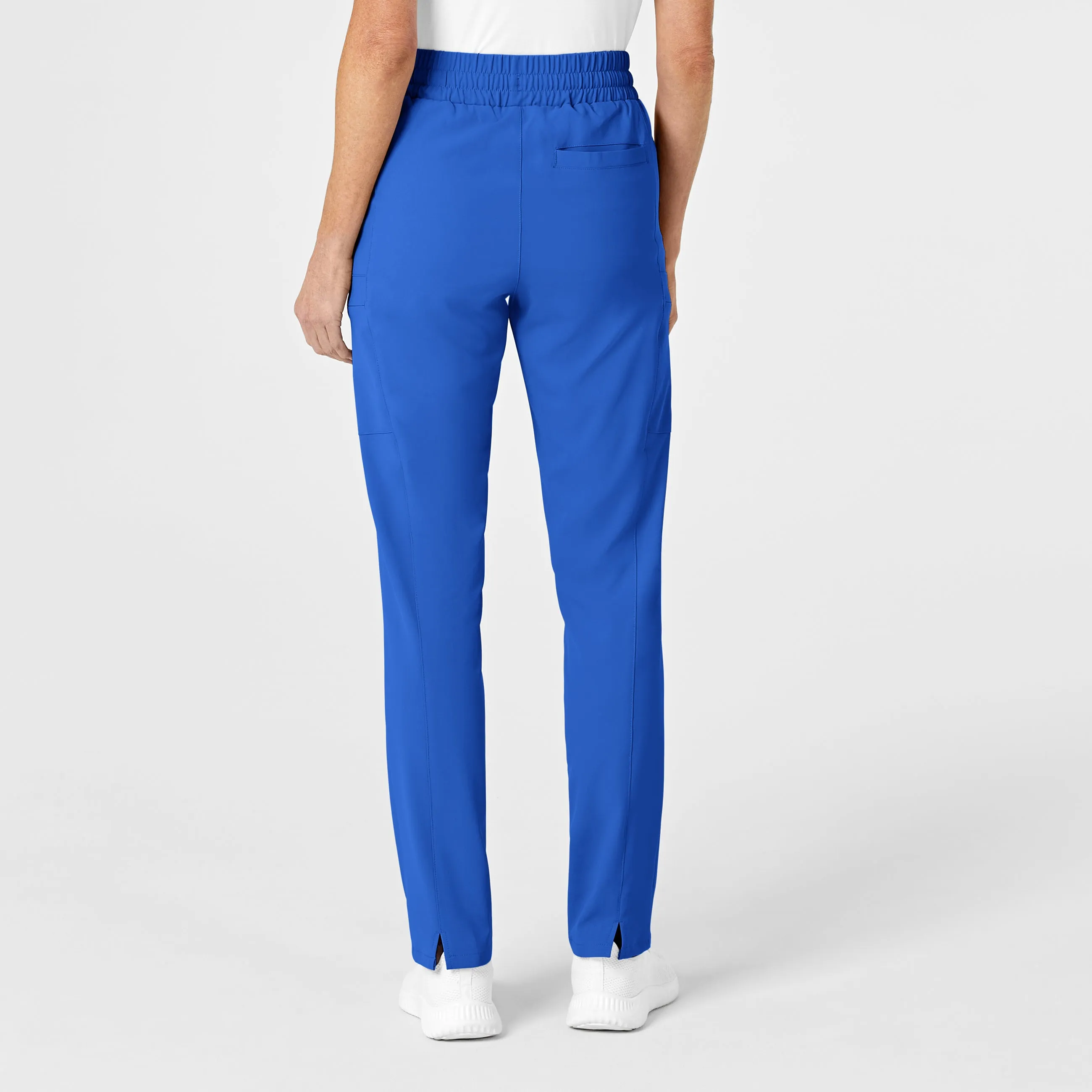 RENEW Women's High Waist Slim Leg Scrub Pant - Royal