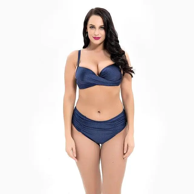 Sexy Twist Push Up High Waist Swimwear