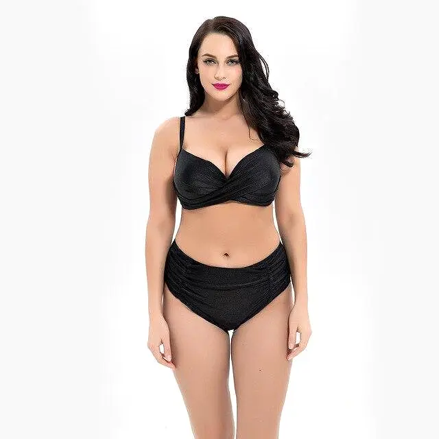 Sexy Twist Push Up High Waist Swimwear