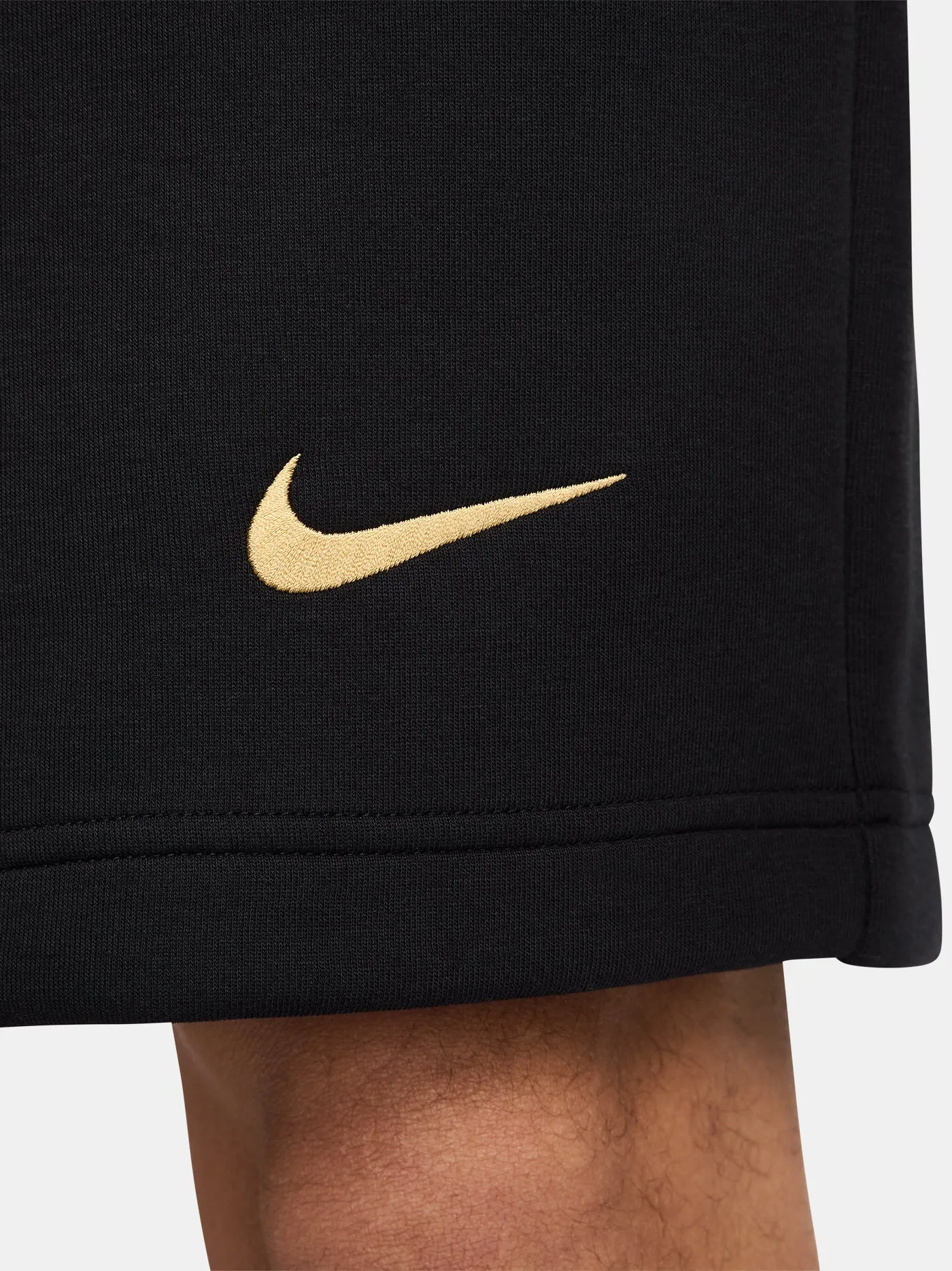 Short tech fleece crest black Bara Nike