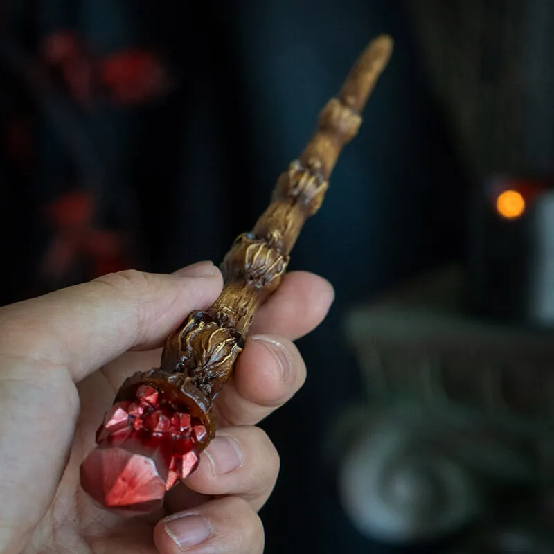 Skull Crystal Wand