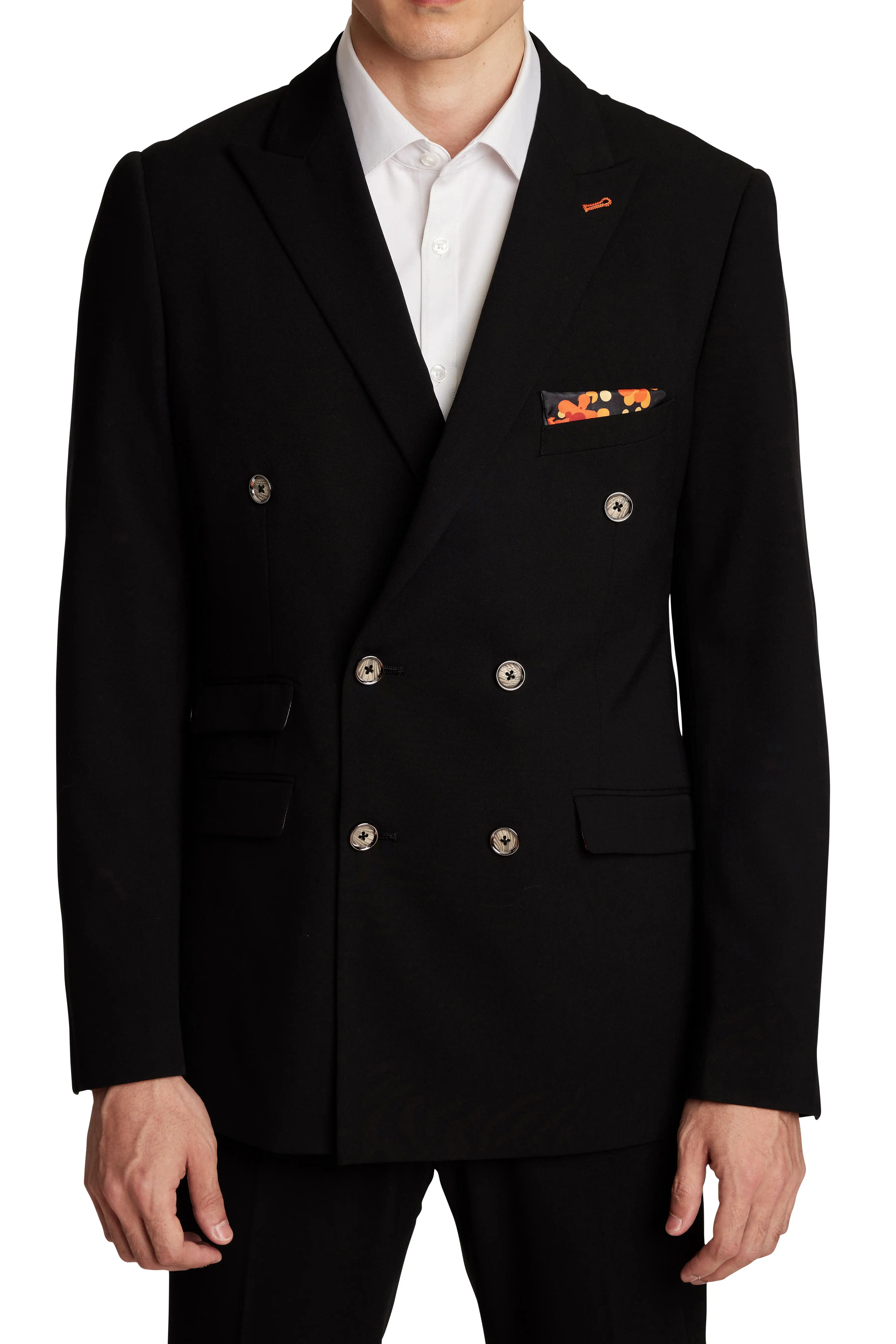 Slim Fleet Double-Breasted Jacket