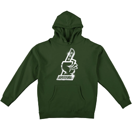 Spitfire Chrome #1 Hoodie Green