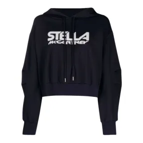 Stella McCartney  |Scuba Logo Print Hoodie