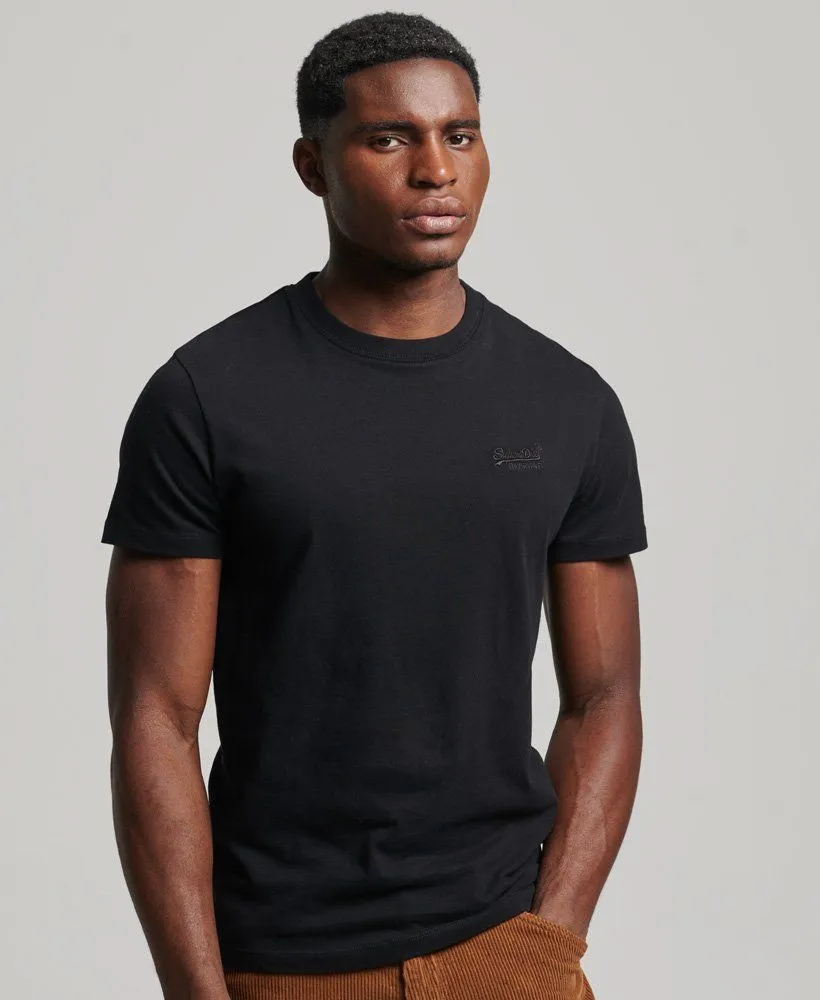 Superdry Vintage Crew Neck T-Shirt Black/Black