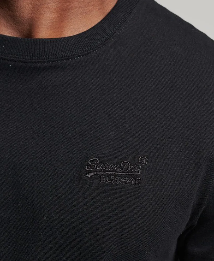 Superdry Vintage Crew Neck T-Shirt Black/Black