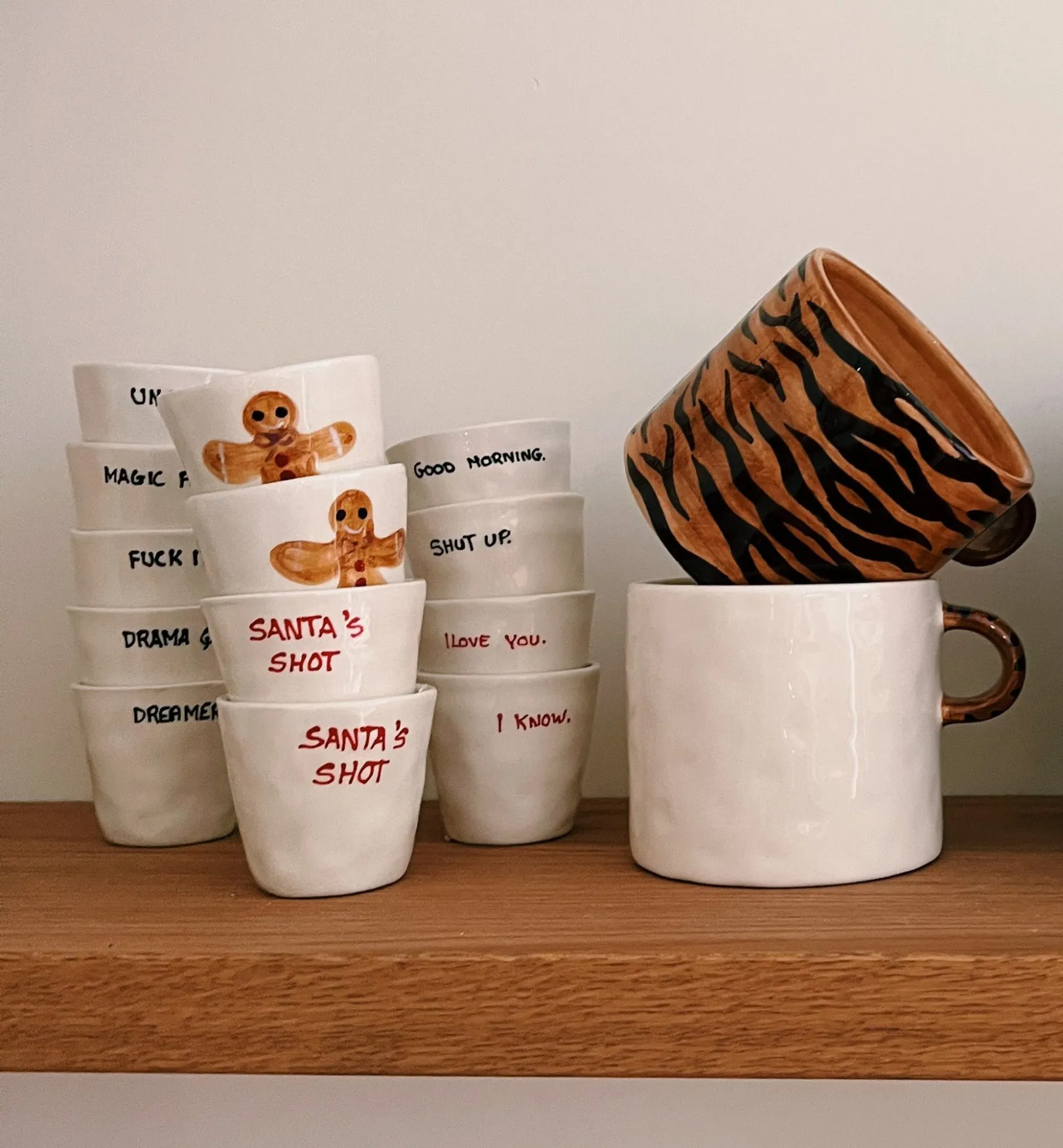 Tiger Stripe Ear Mug