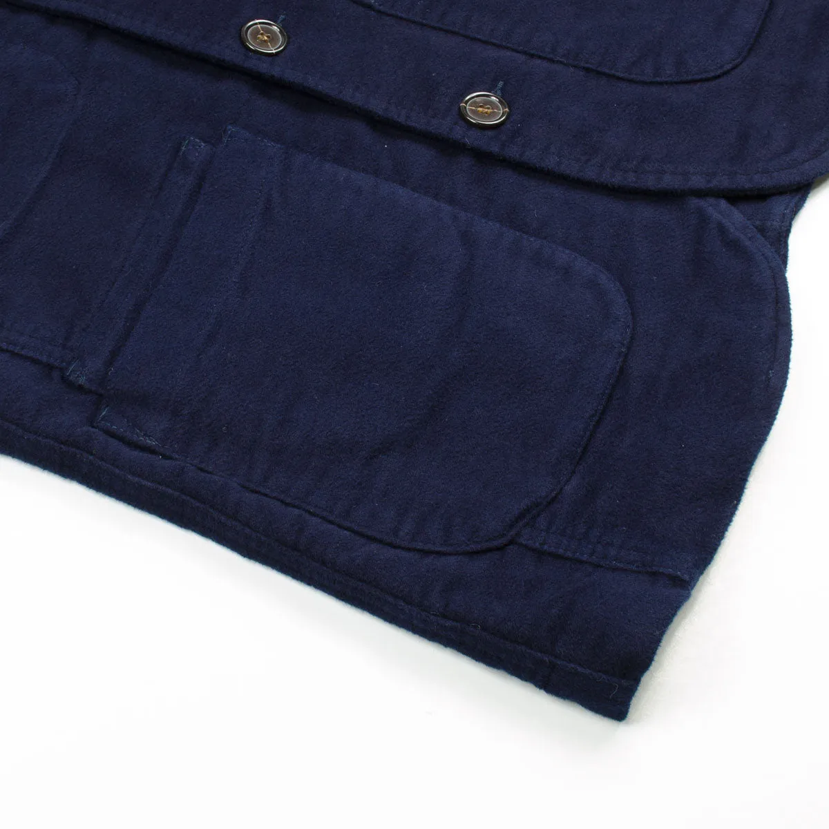 Universal Works - Bakers Jacket Moleskin - Navy