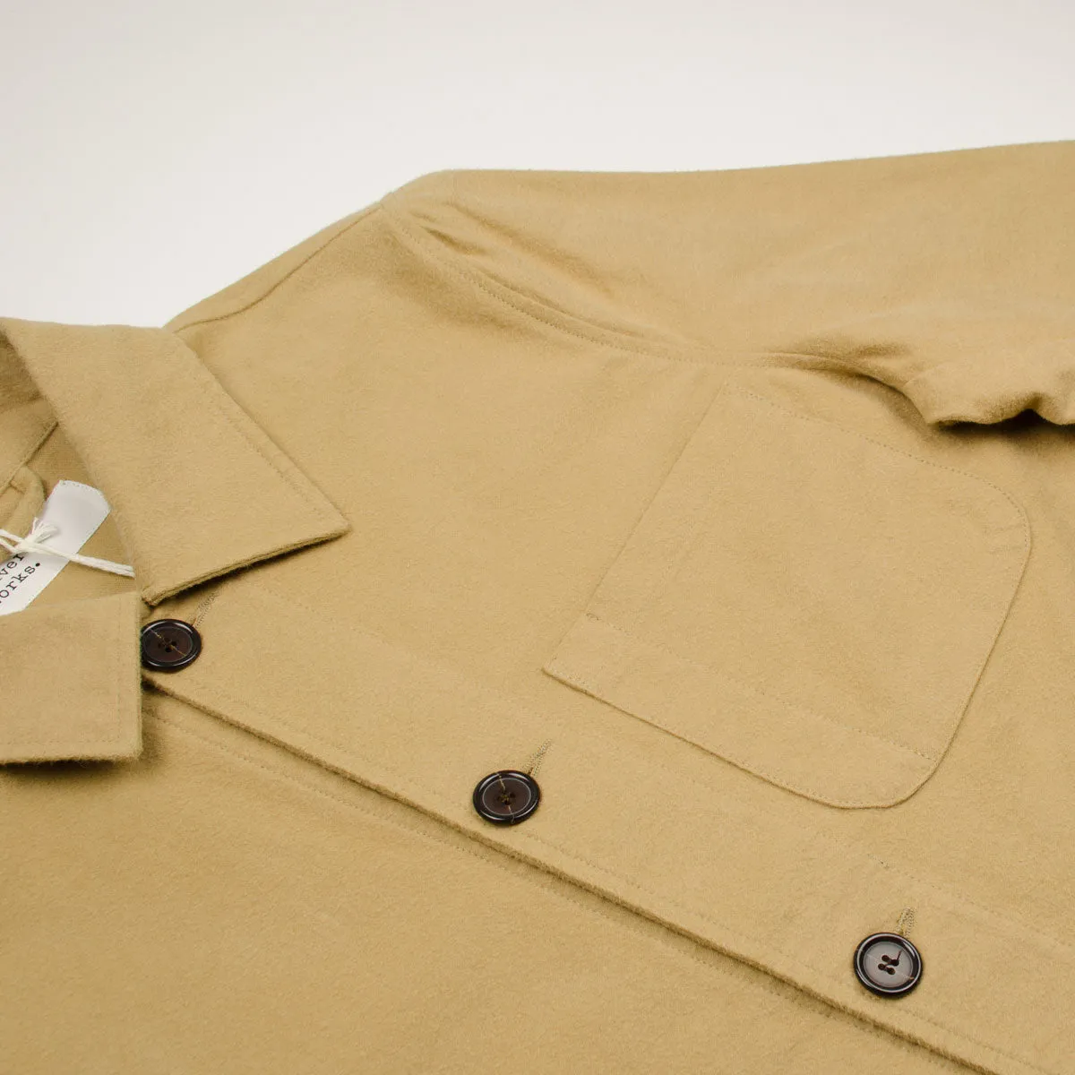 Universal Works - Field Jacket Moleskin - Sand