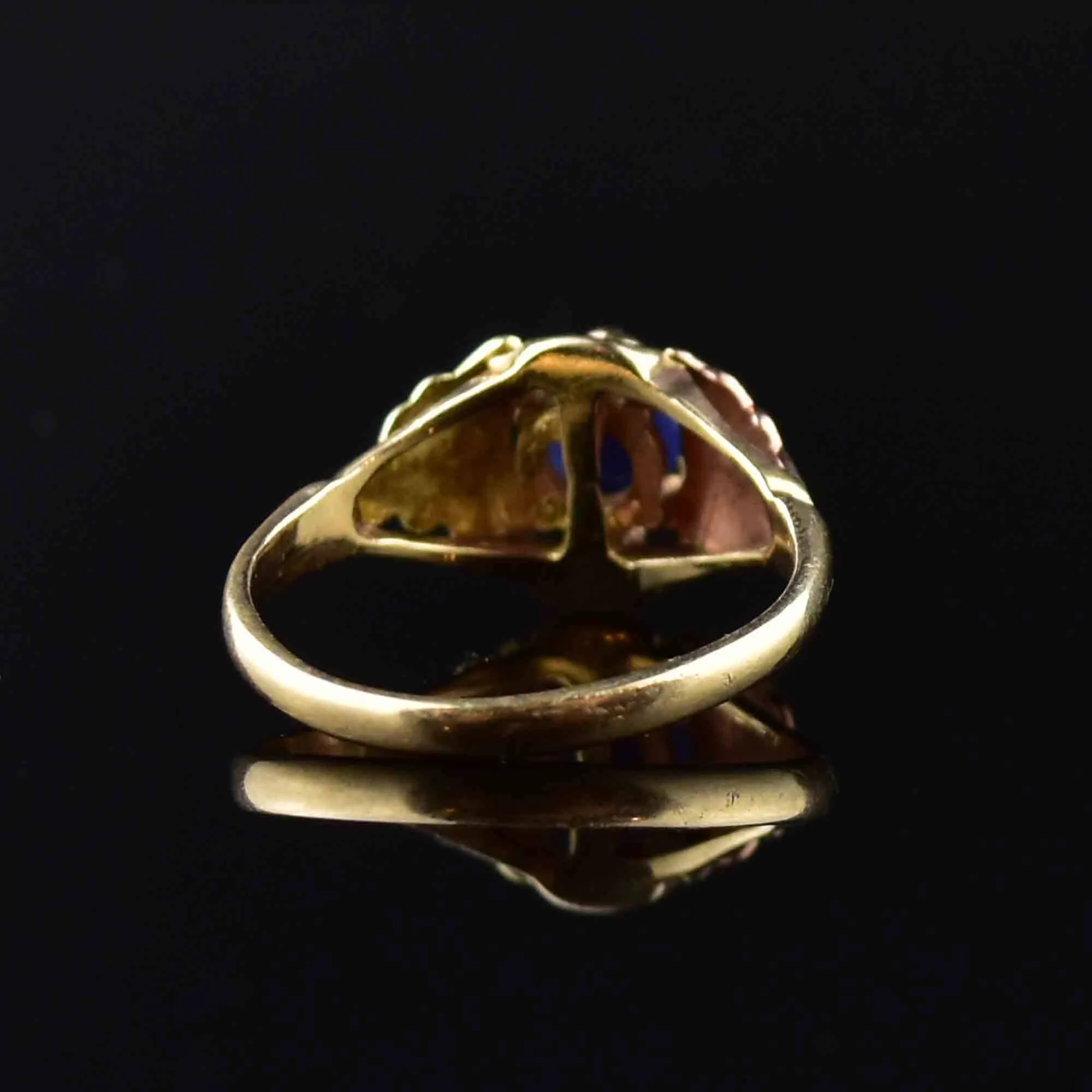 Vintage 10K Gold Lindy Star Sapphire Ring