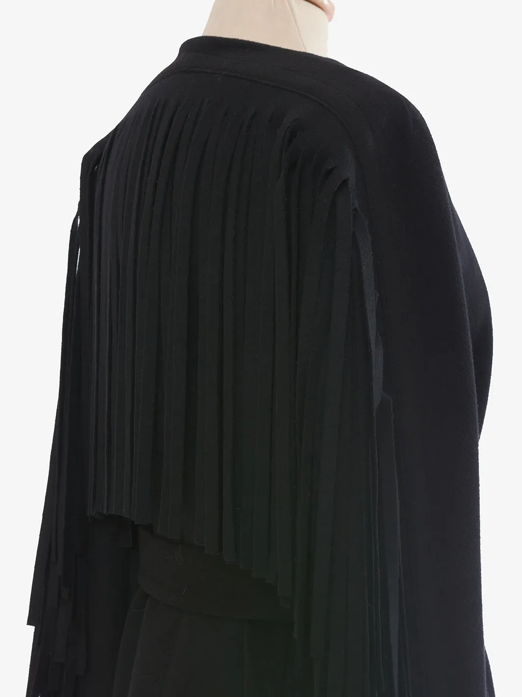 Vionnet Coat with bangs and belt