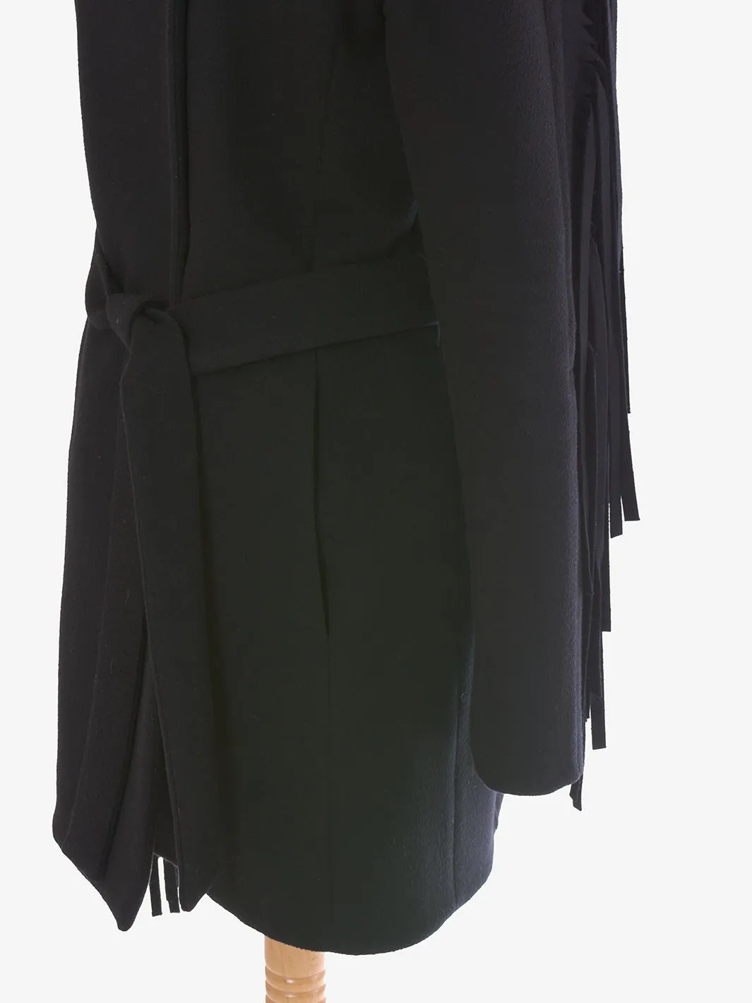 Vionnet Coat with bangs and belt