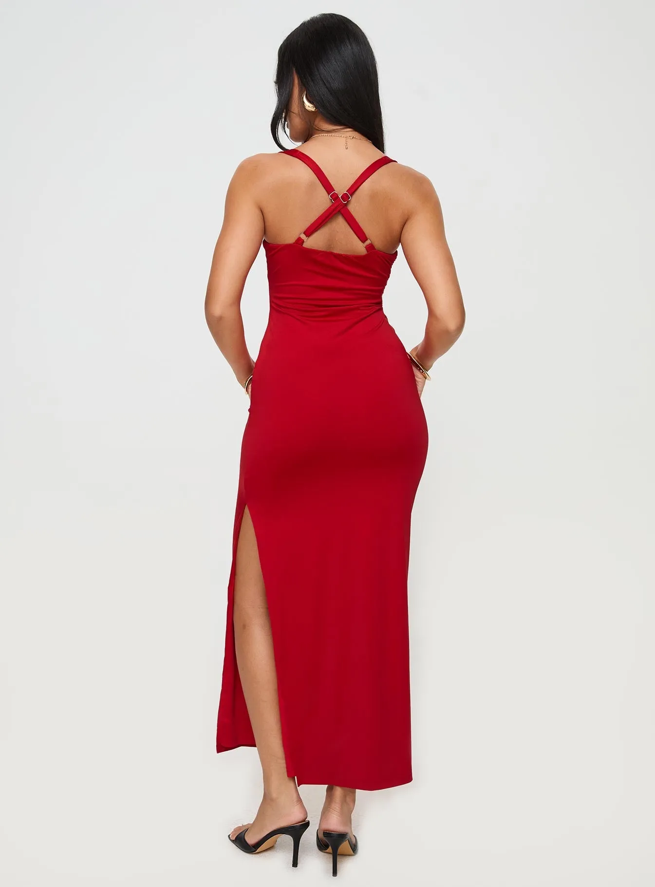 Wandella Maxi Dress Red