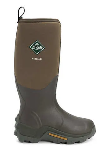 Wetland Hi Patterned Wellington Boots by Muck Boots | Look Again