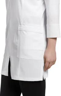 White Cross FIT Lab Coat-White