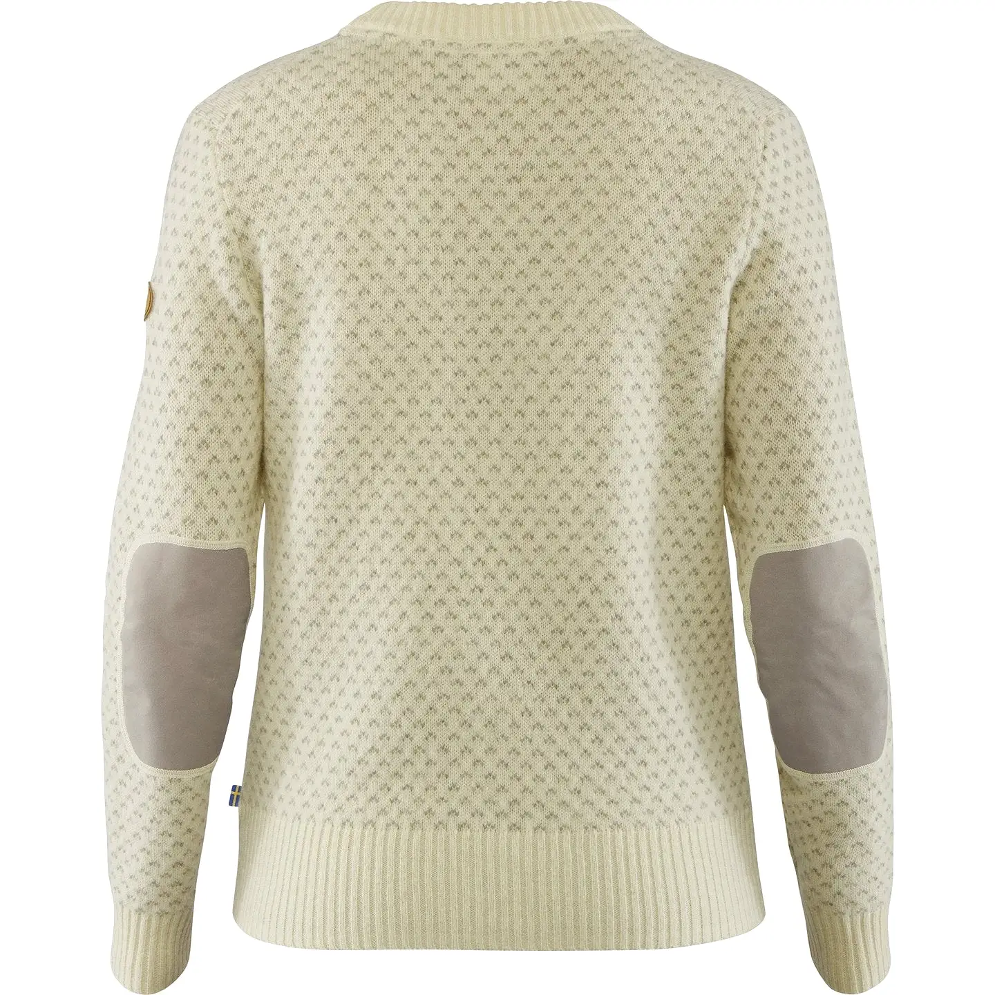 Womens Ovik Nordic Sweater - Chalk White