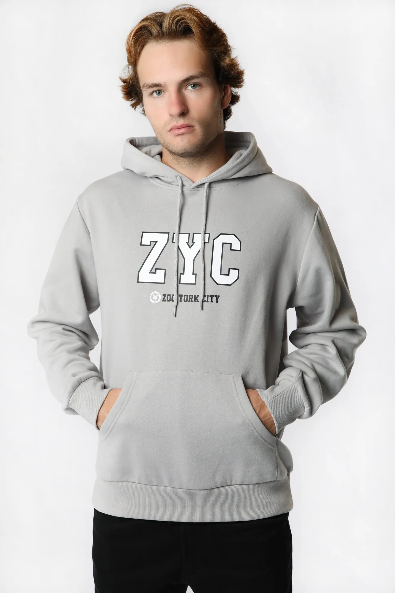 Zoo York Mens ZYC Logo Hoodie